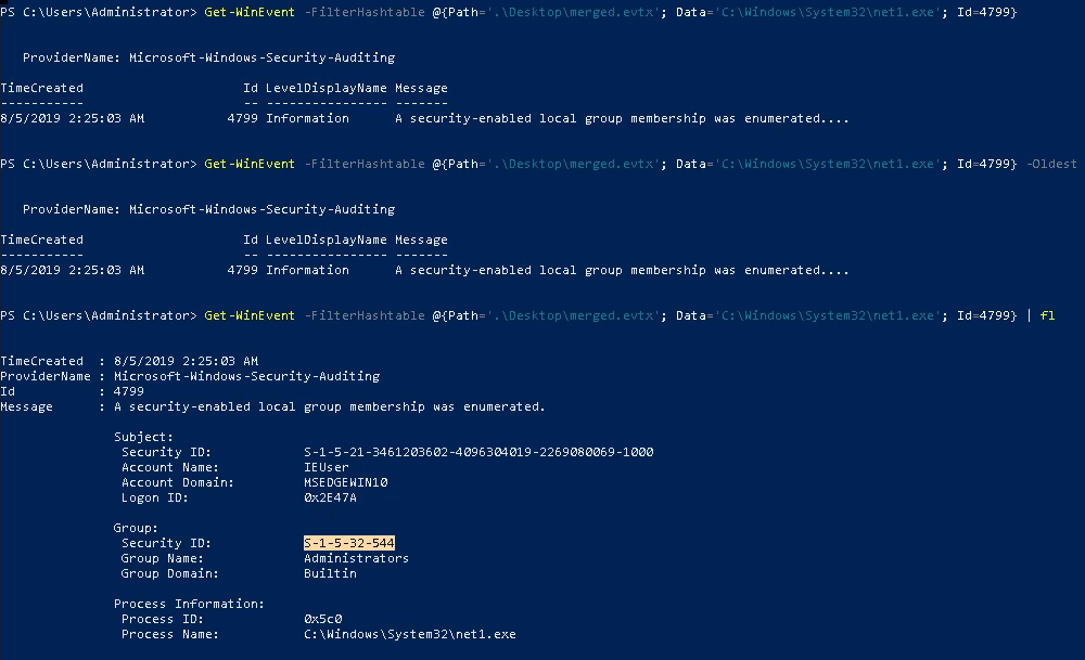 final-theory–found-security-id-with-get-winevent