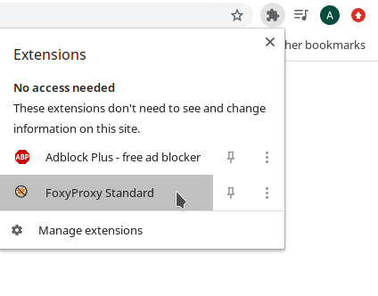 foxy-extension