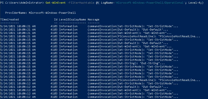 get-winevent–grab-informational-powershell-logs