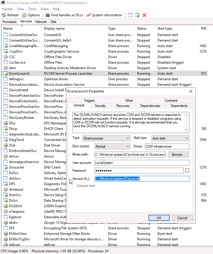 service-dll-of-dcomlaunch