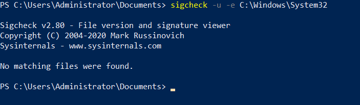 sigcheck-check-files